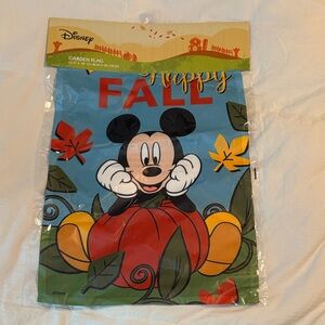 *NEW Disney Mickey Mouse Fall Garden Flag